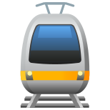 路面電車の絵文字 icon