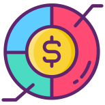 external-allocation-investing-flaticons-lineal-color-flat-icons icon