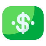 Dólar de dinero icon