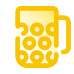 Tasse de bière bavaroise icon