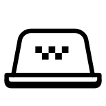 Taxi Roof Sign icon