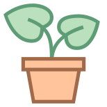 Plante en pot icon