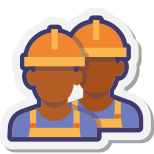 trabalhadores-macho-pele-tipo-3 icon