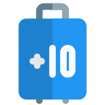 Ten plus KG baggage capacity for international travel limit icon