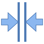 Fusionner verticalement icon