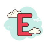 E icon