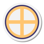 Croix solaire icon