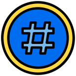 Hastag icon