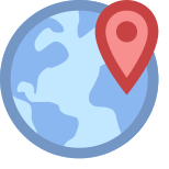 Worldwide Location icon