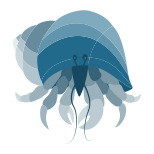 Hermit crab icon