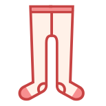 Rote Kinderstrumpfhose icon