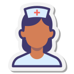 护士-女性-皮肤类型-2 icon