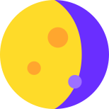 Luna calante icon