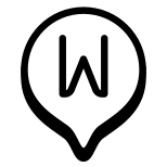マーカー-w icon
