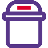 Traditional post box icon