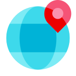 Worldwide Location icon