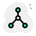 Chemistry class with an atoms nomenclature layout icon