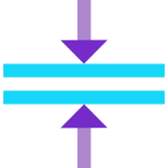 Unione orizzontale icon