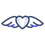 Heart with Wings icon