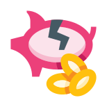 Piggy bank icon