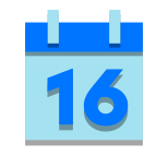 カレンダー16 icon