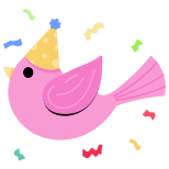 Birthday Bird icon