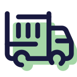 Camion container icon