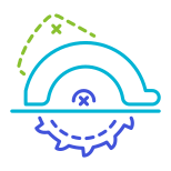 Scie circulaire icon