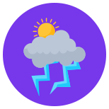 Stormy icon