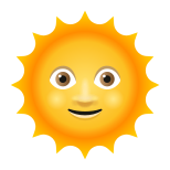 Sun With Face icon