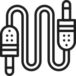 Câble audio icon