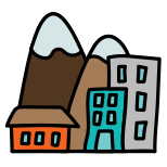 città-montagna icon