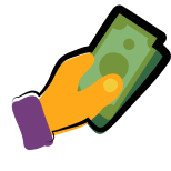 Cash in Hand icon