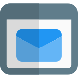 Email, web browser icon