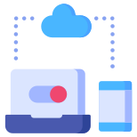Cloud Data Transfer icon