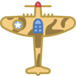 самолет-истребитель Второй мировой войны icon