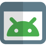 Default web browser of Android operating system icon