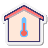 Temperatura all'interno icon