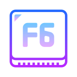 F6 键 icon