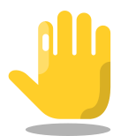 Ganze Hand icon