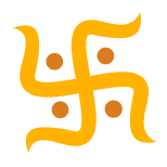 svastica indù icon