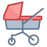 Baby Stroller icon