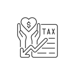 Tax Reduction icon