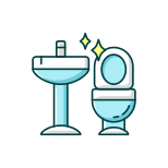 Cleaning Bathroom icon