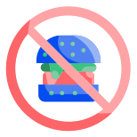 No Fast Food icon