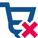 Clear Shopping Cart icon