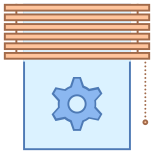 Jalousie Automatik-Modus icon