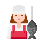 Fisherwoman icon