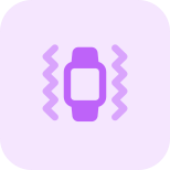 외부 스마트워치-진동-기능-격리-흰색-배경-스마트워치-트리톤-탈-리바이보 icon
