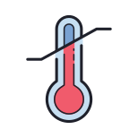 Sensibile alla temperatura icon